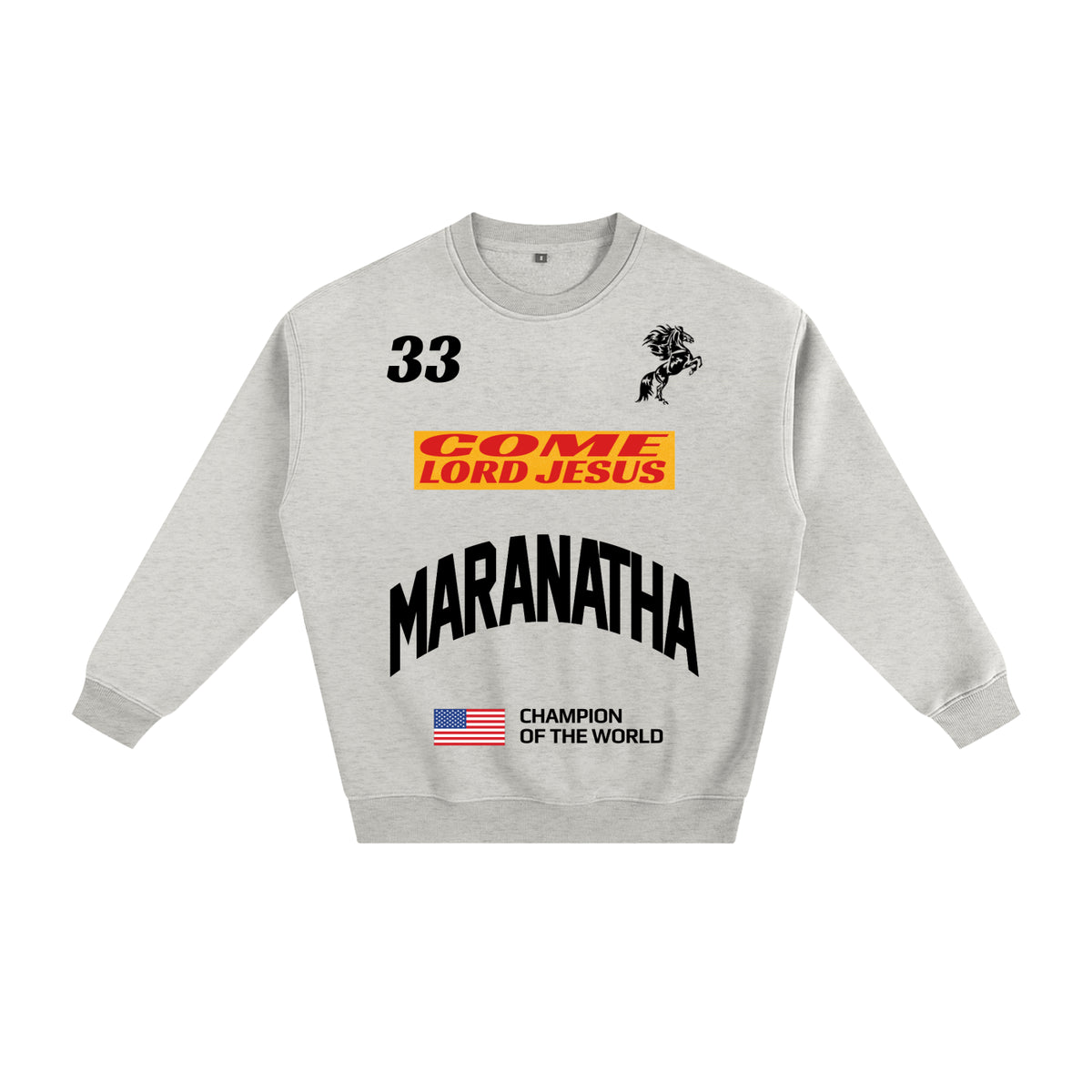 Maranatha Racer | Fleeced Sweatshirt