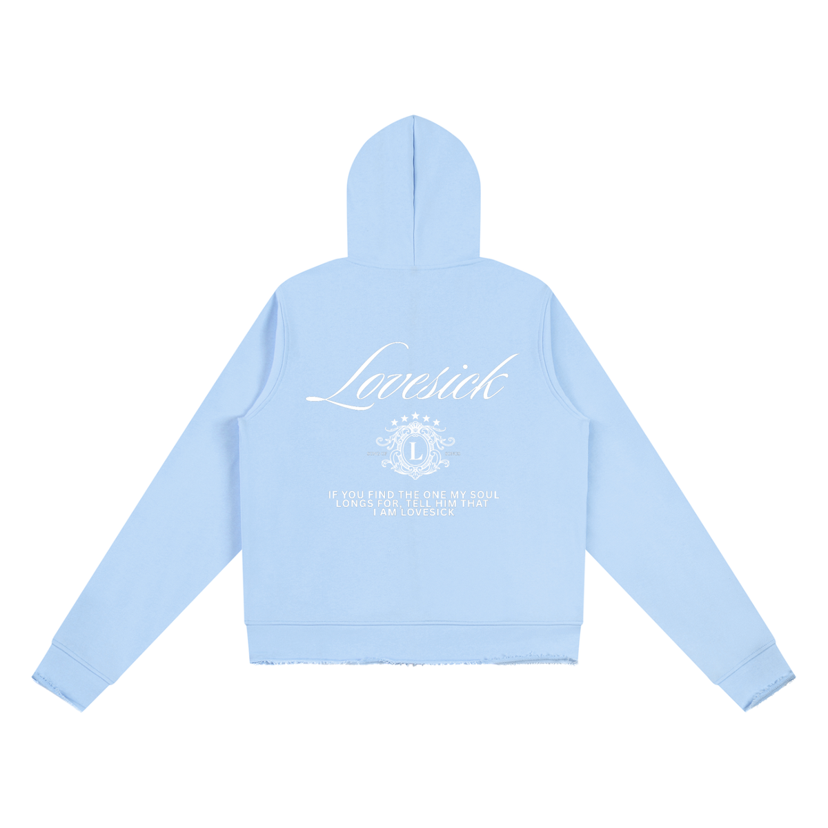 Lovesick | Women’s Raw Edge Hoodie