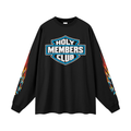 Holy Members Club | Oversized Unisex Long Sleeve T-Shirt