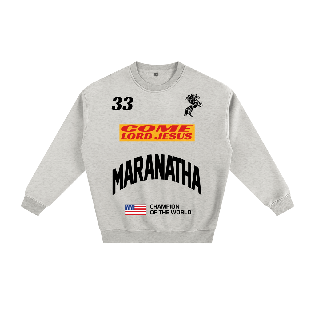 Maranatha Racer | Fleeced Sweatshirt