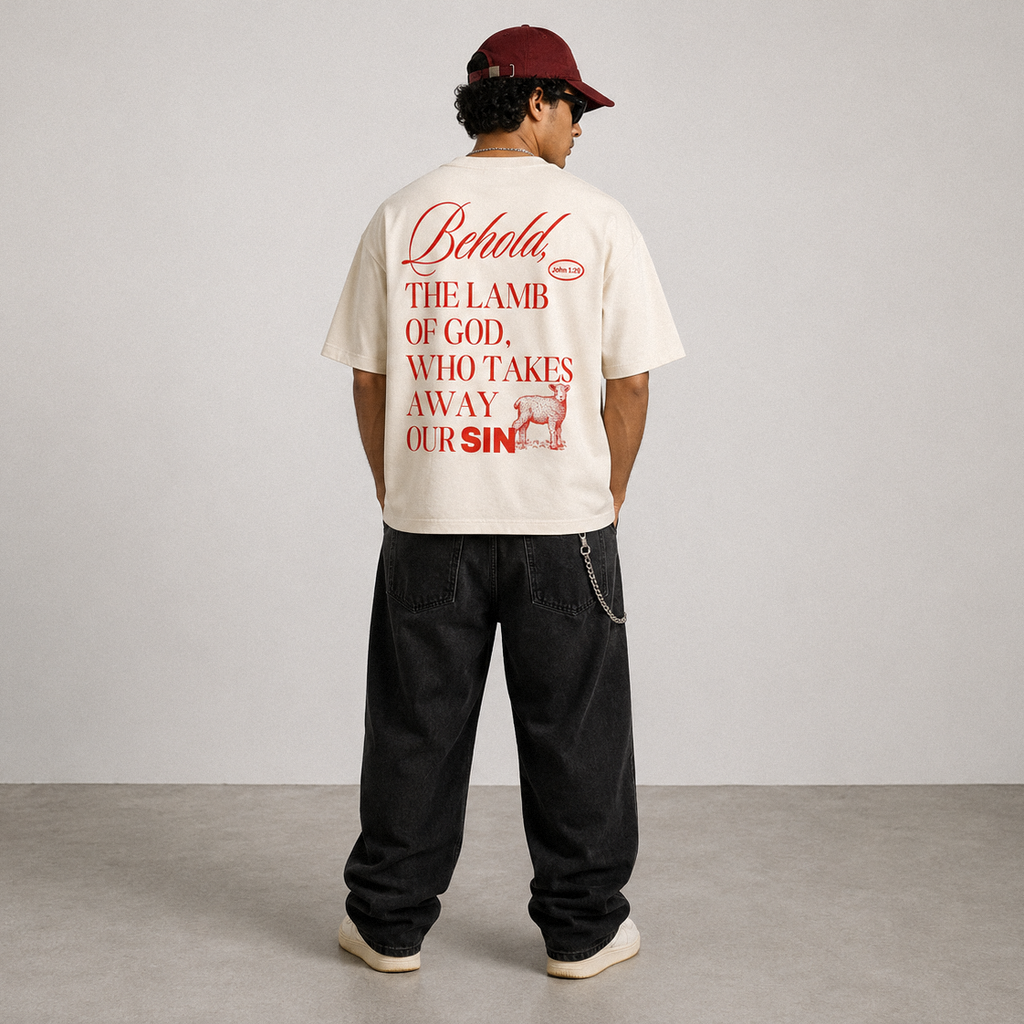 Yeshua Vintage Wash Cotton T-Shirt