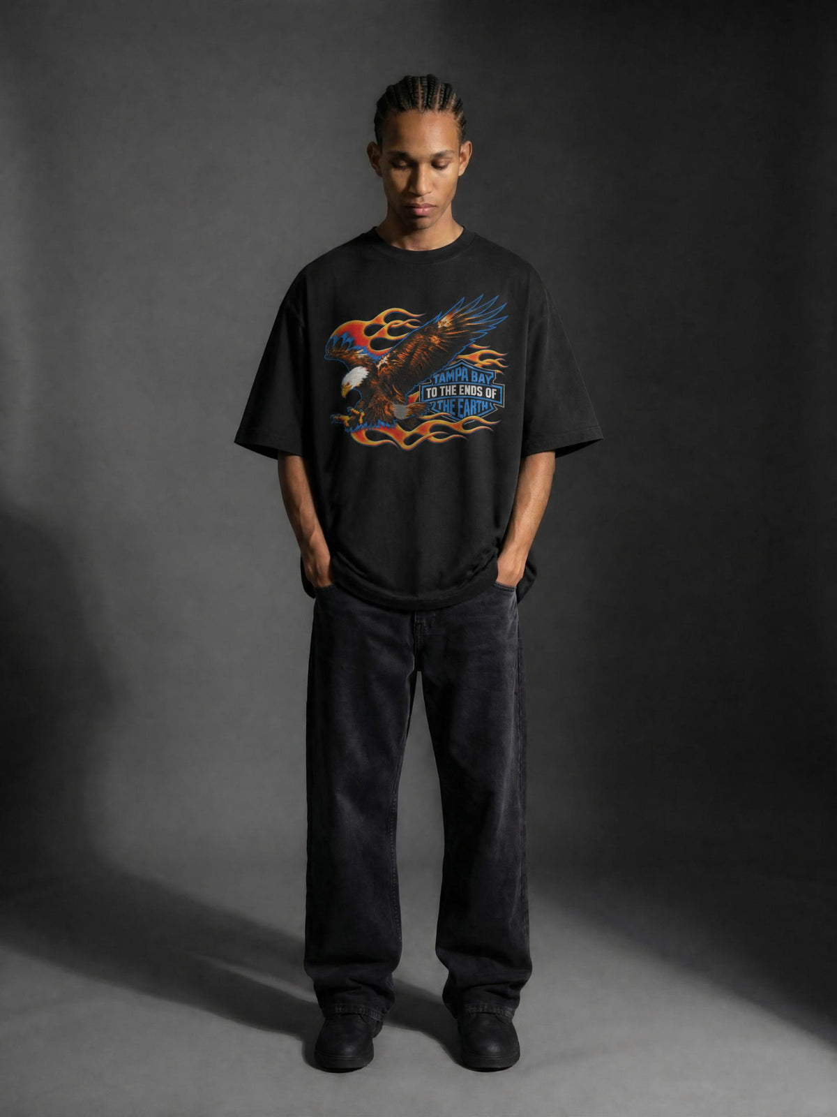 Tampa Bay Biker Oversized T-Shirt