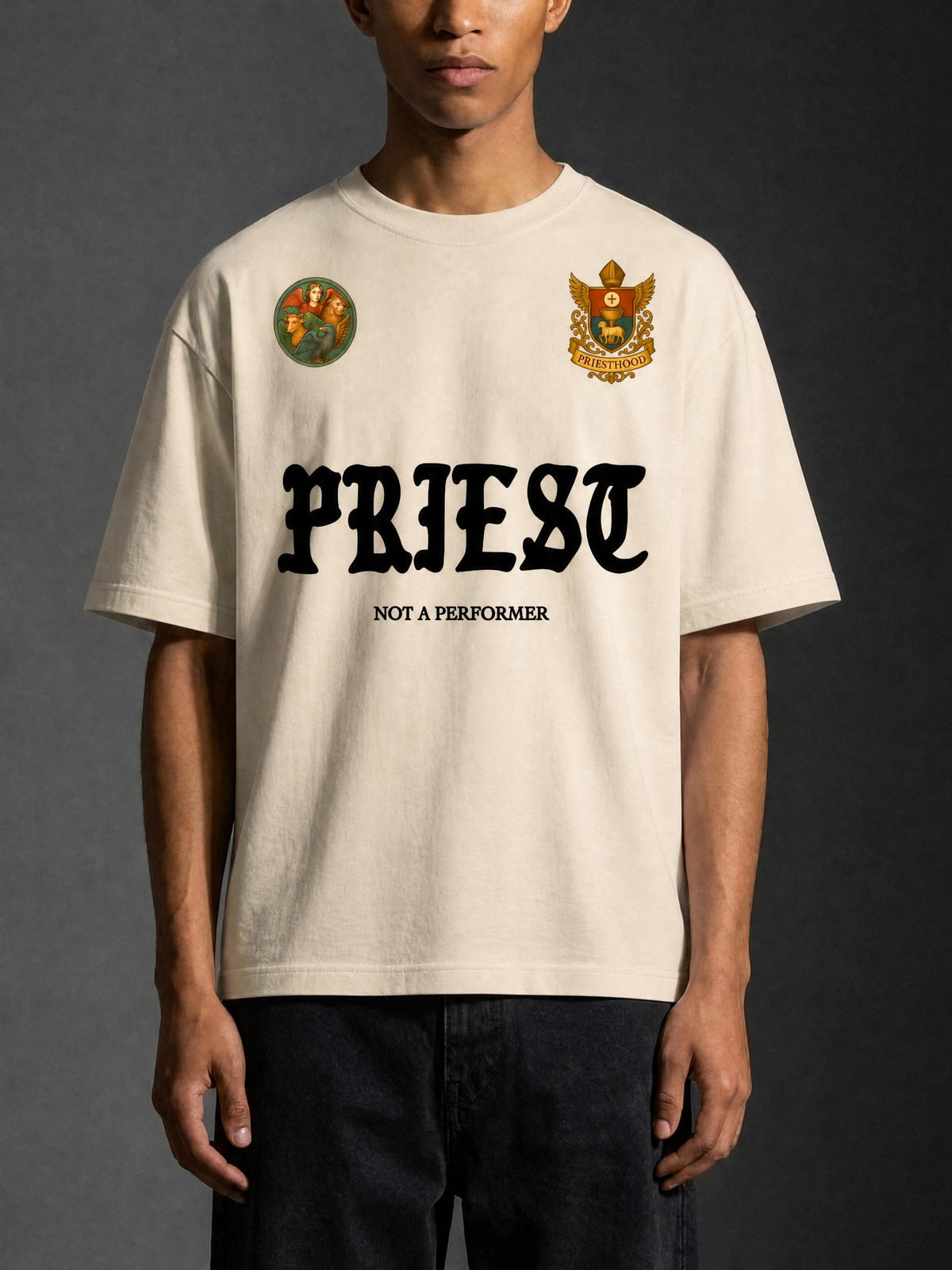 Priest, not a performer | Tee